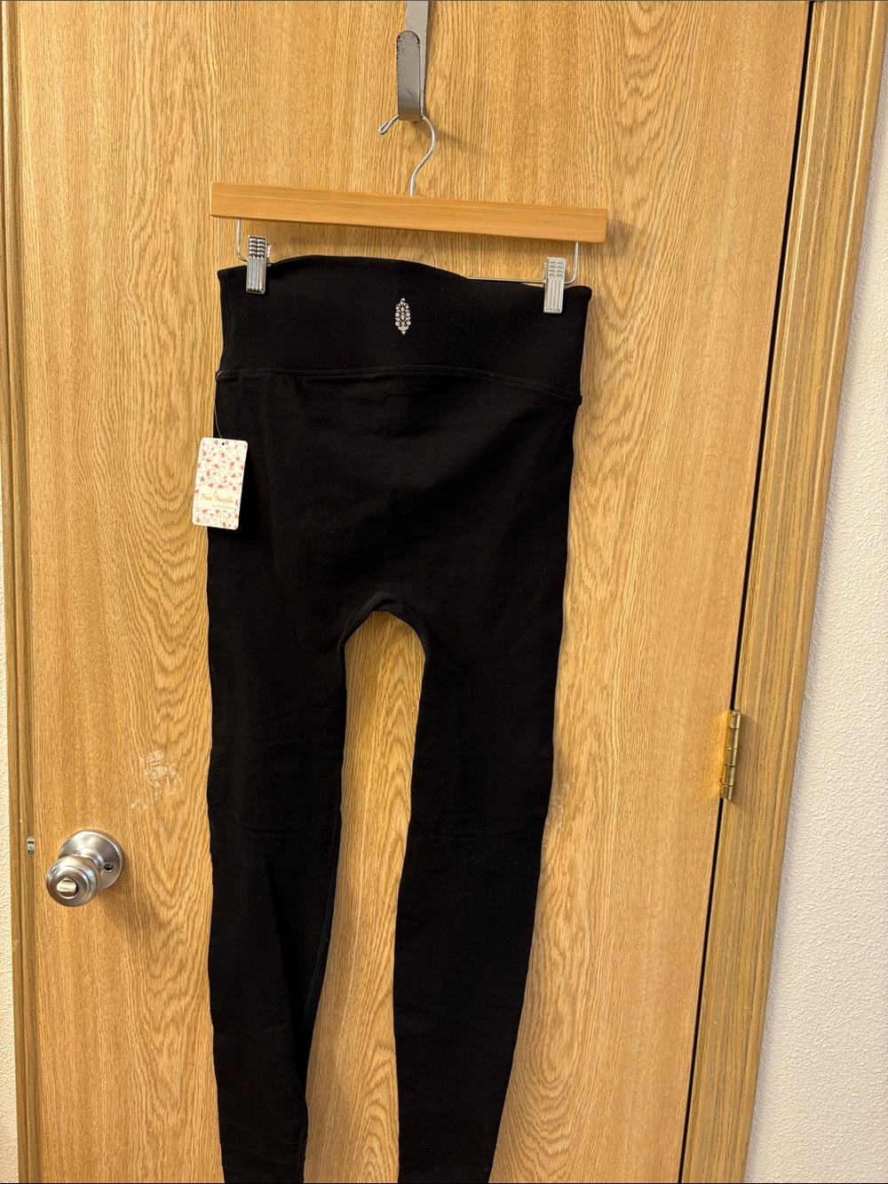 Free People Black High-Waist Leggings - Picture 3 of 3
